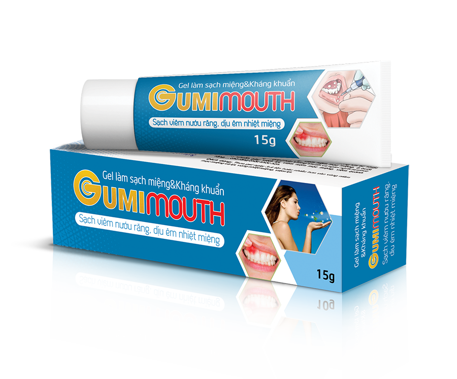 Gel GumiMouth - Sự lựa chọn cho người viêm loét miệng, nhiệt miệng